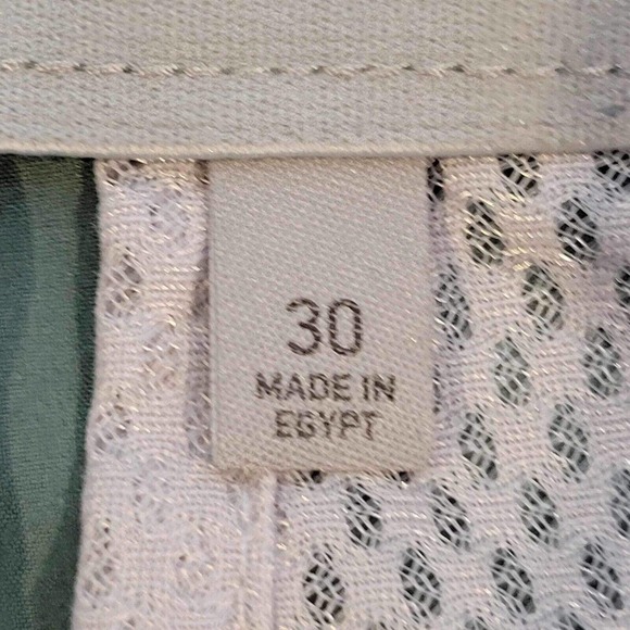 Adidas Men's Golf Shorts Chino Green Size 30 Stretch Pocket Logo Button - Picture 9 of 13